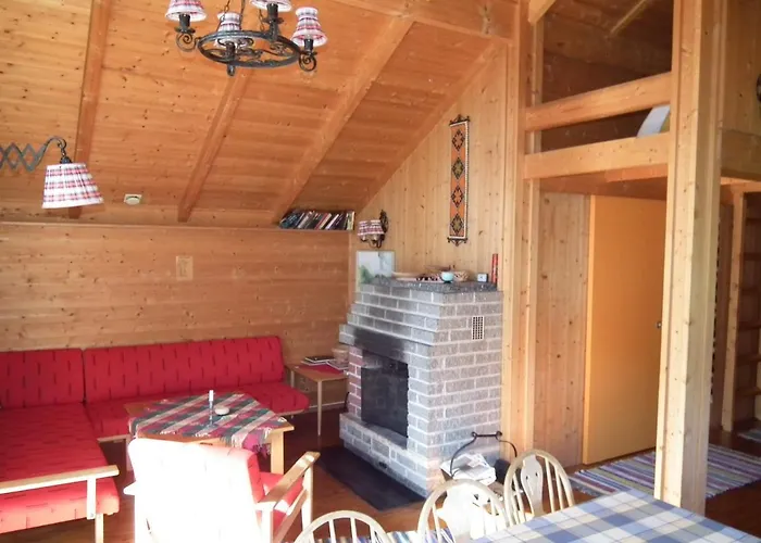 Деревянный коттедж Haukedalen *