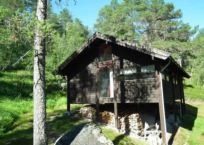 Деревянный коттедж Haukedalen